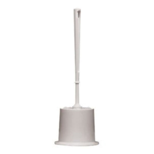 Oates Soft Grip HandyToilet Brush Set - White