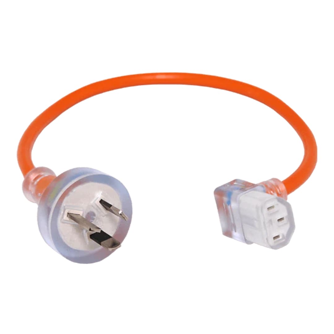 PACVAC SUPERPRO SHORT LEAD IEC TYPE, 10AMP(700) 420MM