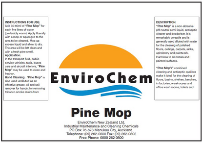 PINE MOP – DISINFECTANT & DEODORANT