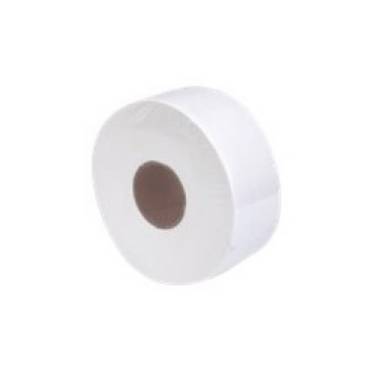 Pacific DJ1 Deluxe Jumbo Toilet Tissue, 1 Ply, White 500 Meters Per Roll - Carton of 8