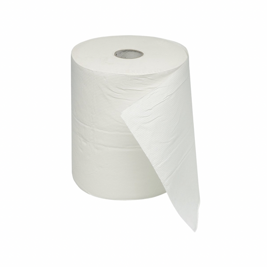 Pacific Deluxe Auto Sense & Auto Cut Hand Towel, 100 Meters Per Roll White - Carton of 6