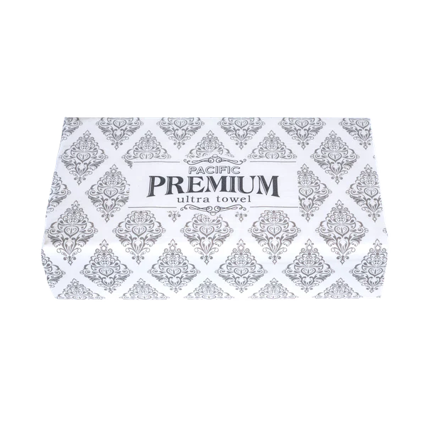 Pacific Hand Towel Premium UP300, 100 Sheets Per Pack - Carton of 12