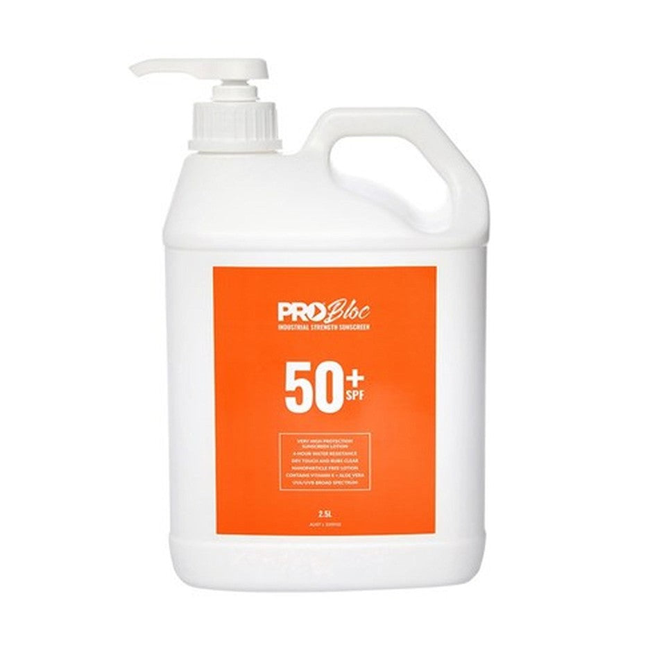 ProBloc Sunscreen SPF 50+ Pump Bottle - 2.5 Litre