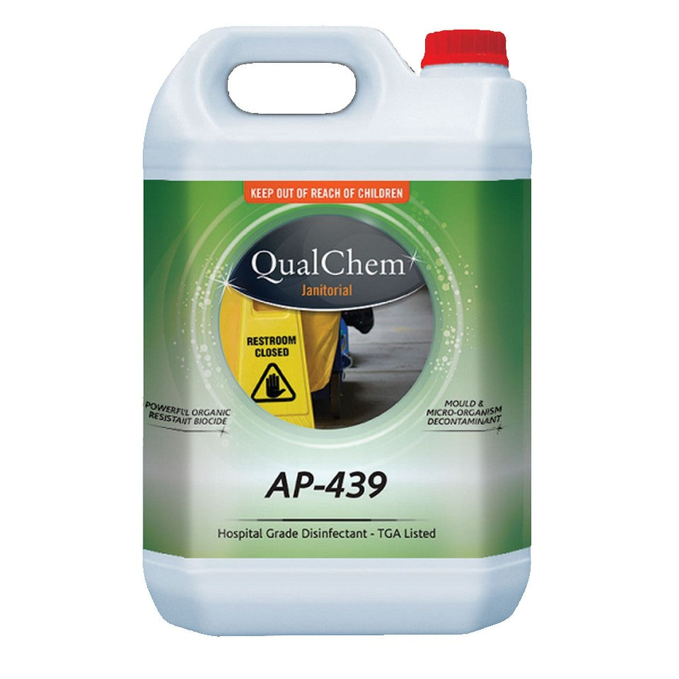 Qualchem Hospital Grade Disinfectant AP439 - 5L