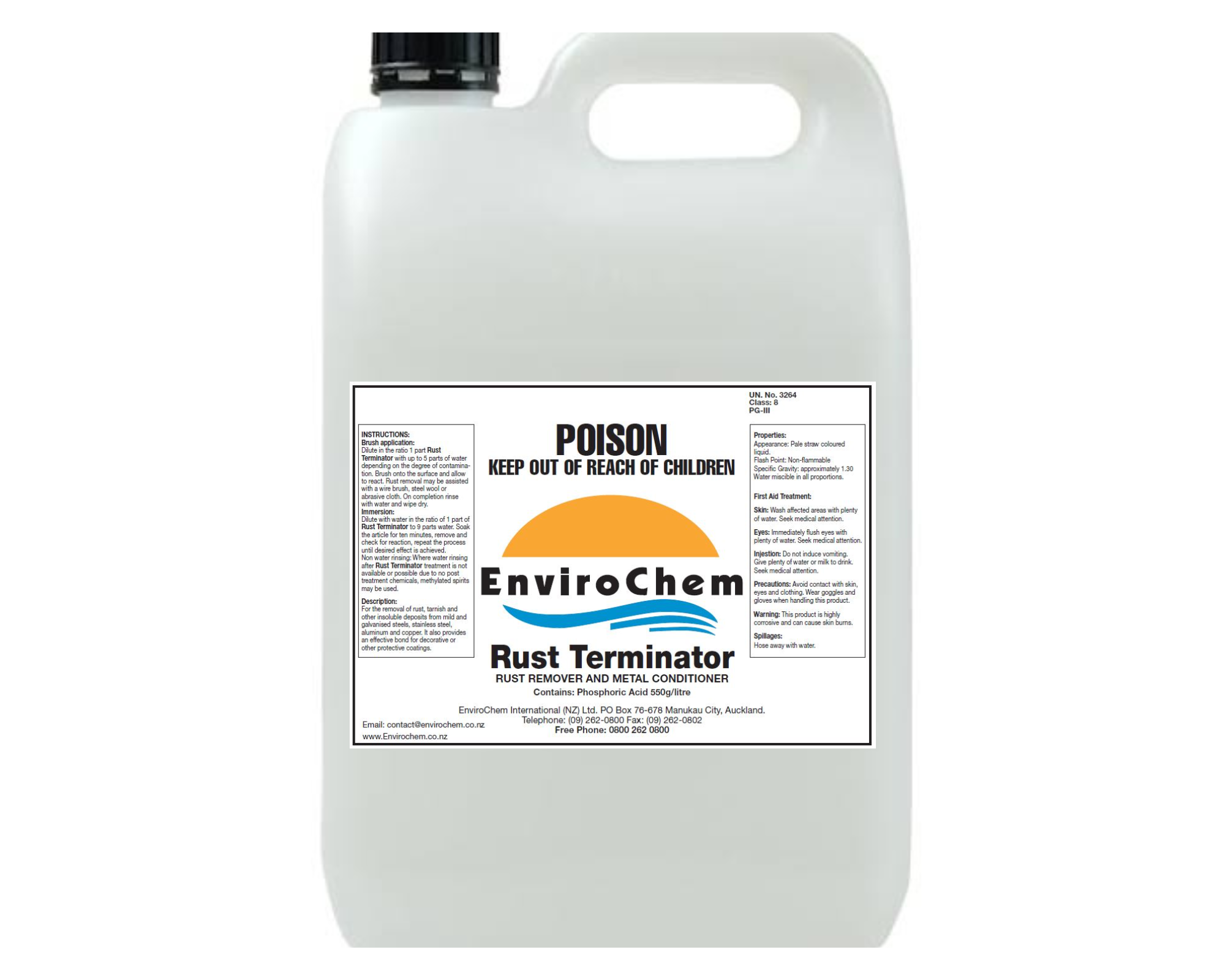 Terminator Rusting Buy EnviroChem Rust Terminator | Pure Clean Supplies