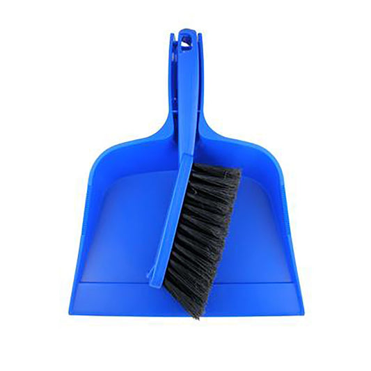 Raven Brush and Pan Set - Blue