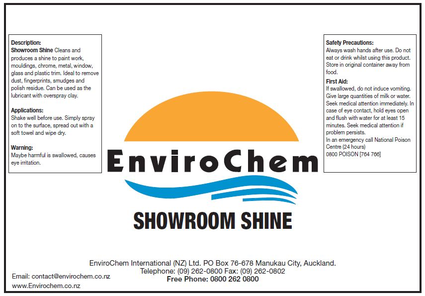 EnviroChem SHOWROOM SHINE – DUST & FINGERPRINT MARKS REMOVAL