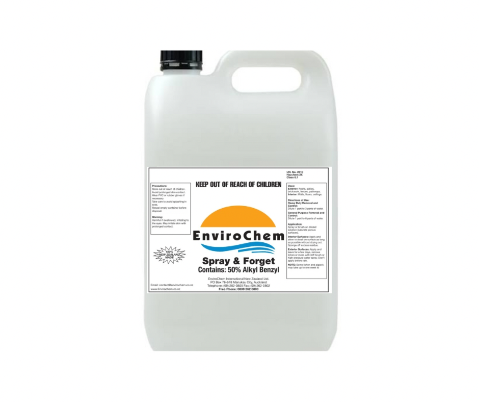 EnviroChem SPRAY & FORGET - 50% Alkyl Benzyl