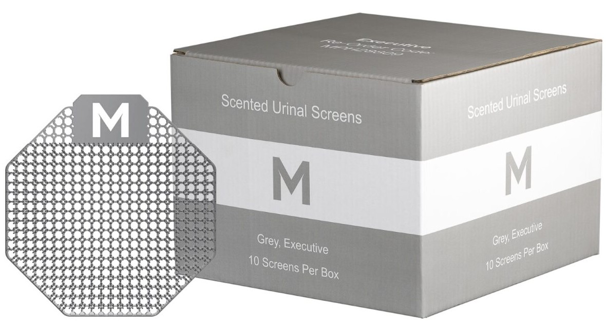 Scented Urinal Screen - 30 Days Lasting Fragrance - 10 Screens/Pack