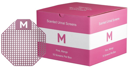 Scented Urinal Screen - 30 Days Lasting Fragrance - 10 Screens/Pack