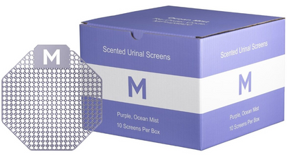 Scented Urinal Screen - 30 Days Lasting Fragrance - 10 Screens/Pack