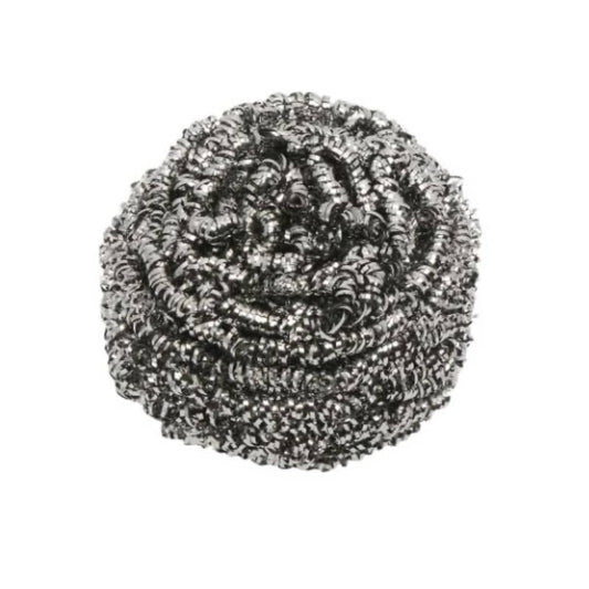 Stainless Steel Scourer - Silver, 50g Scourer Weight