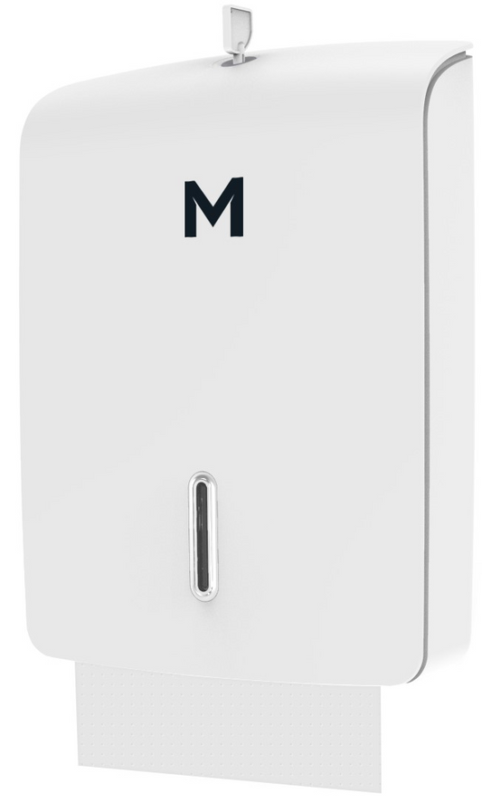 Tall Slimfold Towel Dispensers - 600 Sheet Capacity - Available in White, Silver & Black Colours