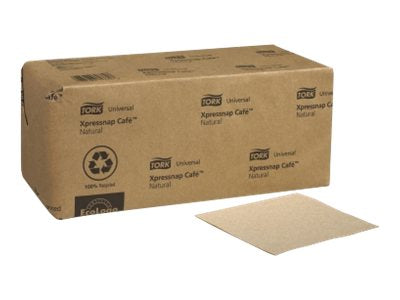 Tork 2307945 Universal Napkins For Xpressnap Cafe Dispenser Natural - Carton of 12 Packs
