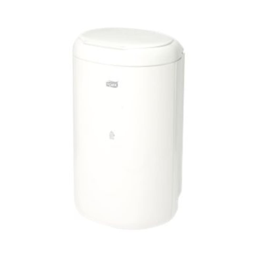 Tork B3 Rubbish Bin White 16.7cm(w) x 33.8cm(d) 564000 - 5 Litre