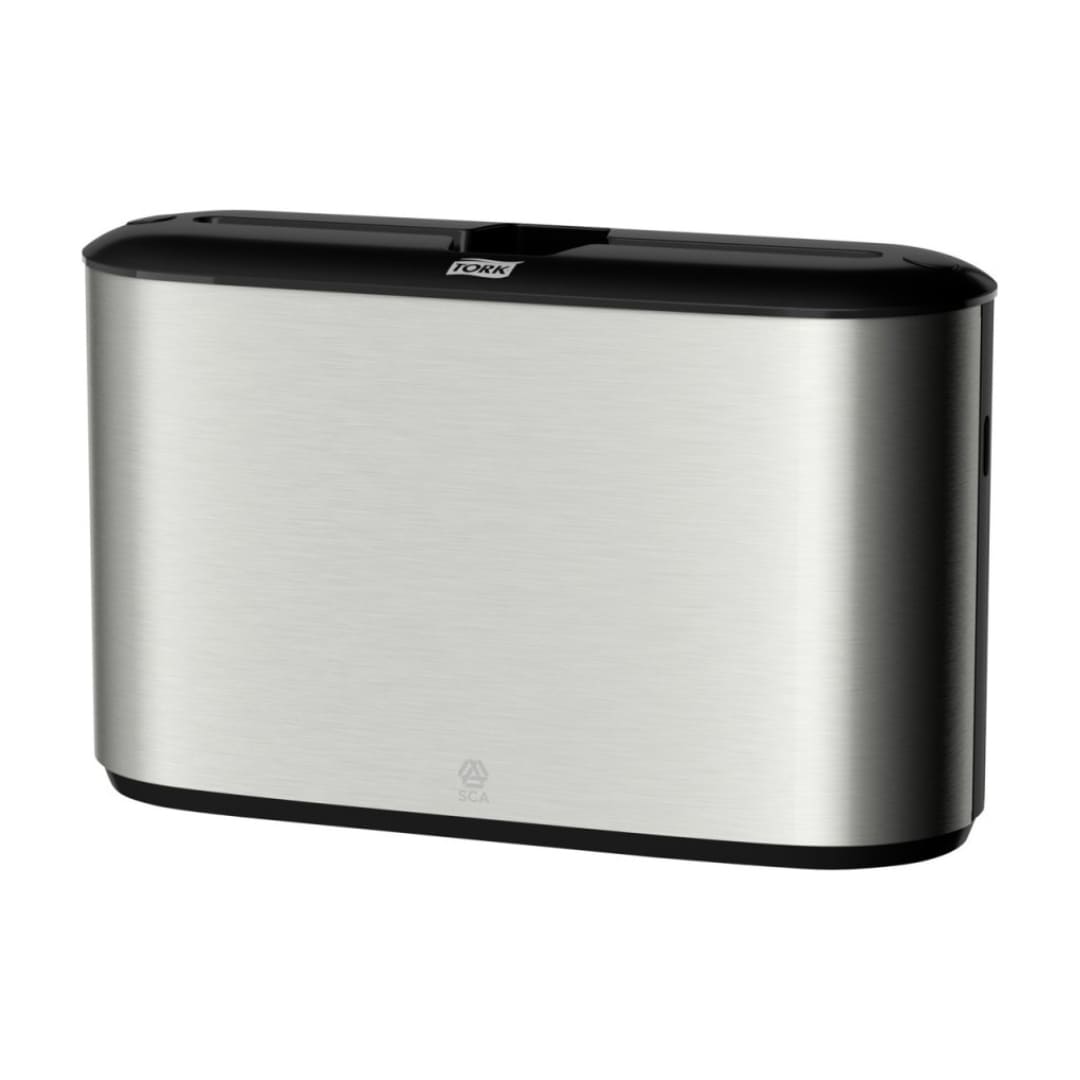 Tork Hand Towel Dispenser Xpress Multifold Countertop Image Design H2 Stainless Steel