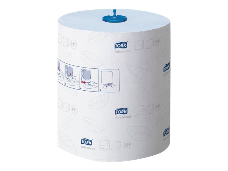 Tork Hand Towel Matic Advanced Roll 2 Ply 290068 H1 612 Sheets Blue - Carton of 6 Rolls