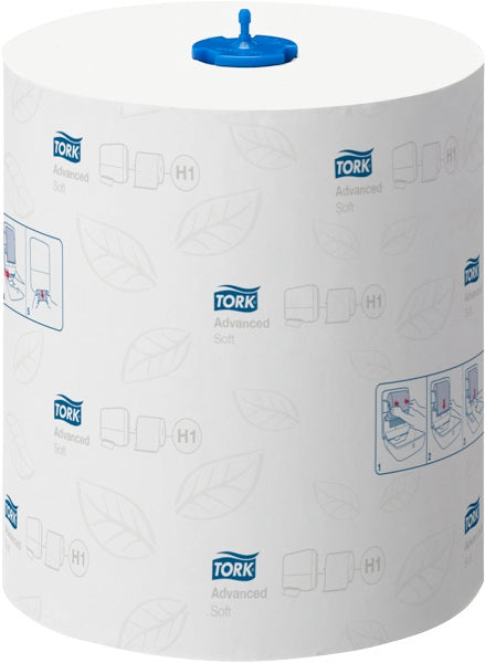 Tork Hand Towel Matic Extra Soft Advanced Roll 2 Ply 290067 H1 612 Sheets White - Carton of 6 Rolls