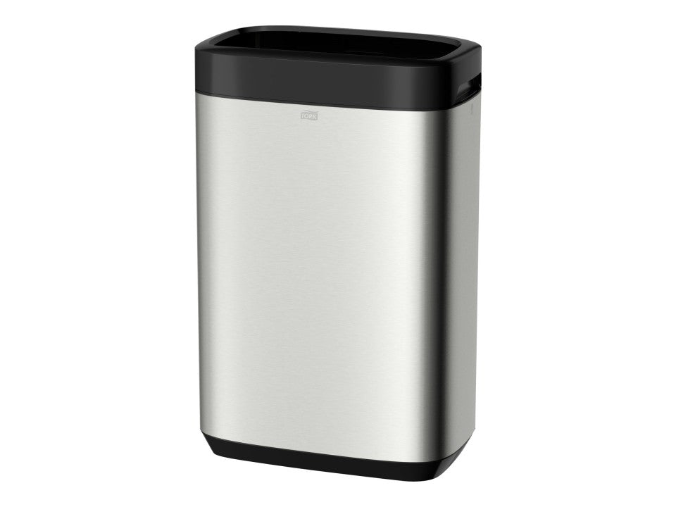 Tork Rubbish Bin Image Design 460011 B1 395x253x 614mm - 50L Stainless Steel