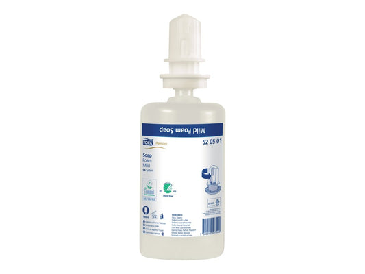 Tork S4 Mildly scented foam soap 1 Litre 520501 - Carton of 6 Refills