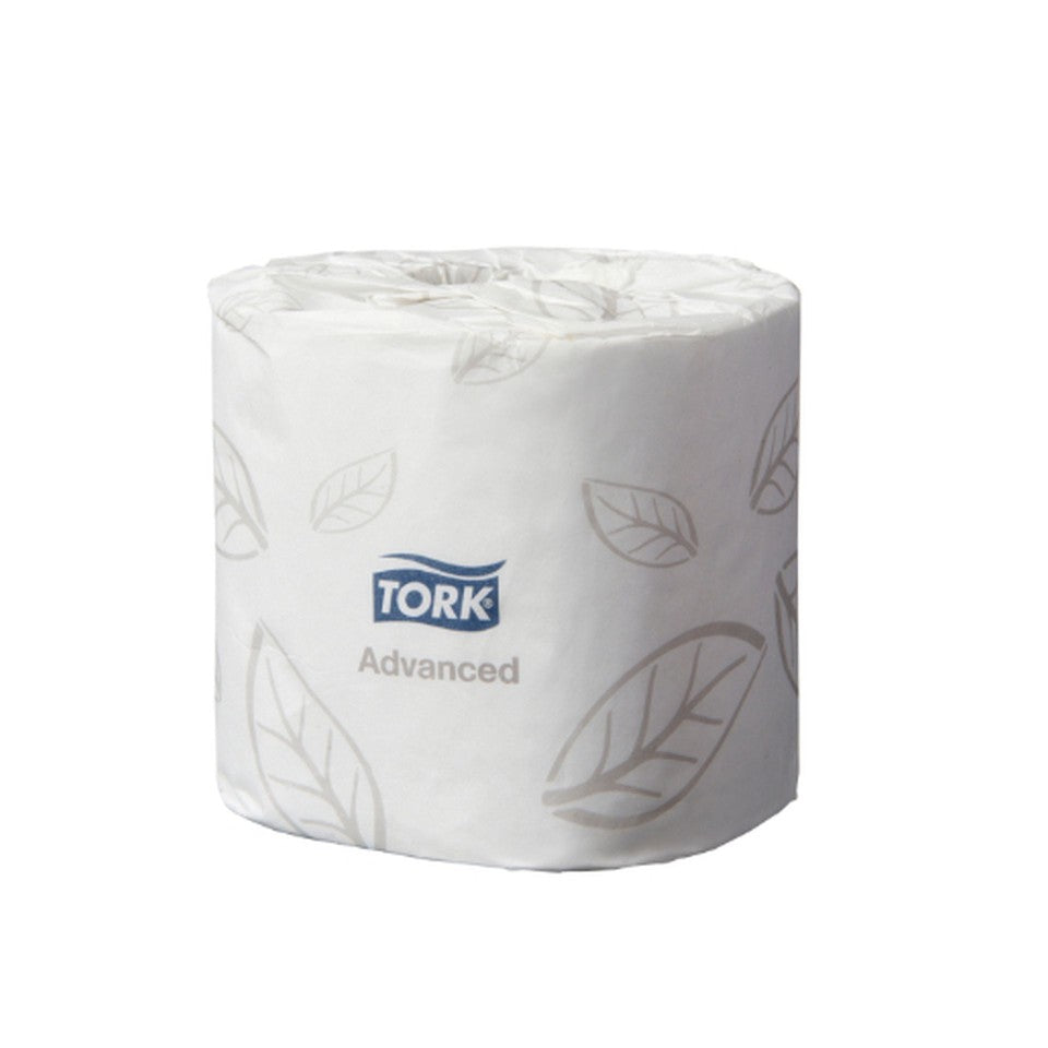 Tork Soft Conventional Toilet Roll 2 Ply White 400 Sheets Per Roll 0000234 - Carton Of 48 Rolls
