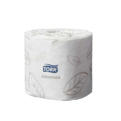 Tork Soft Conventional Toilet Roll 2 Ply White 400 Sheets Per Roll 0000234 - Carton Of 48 Rolls