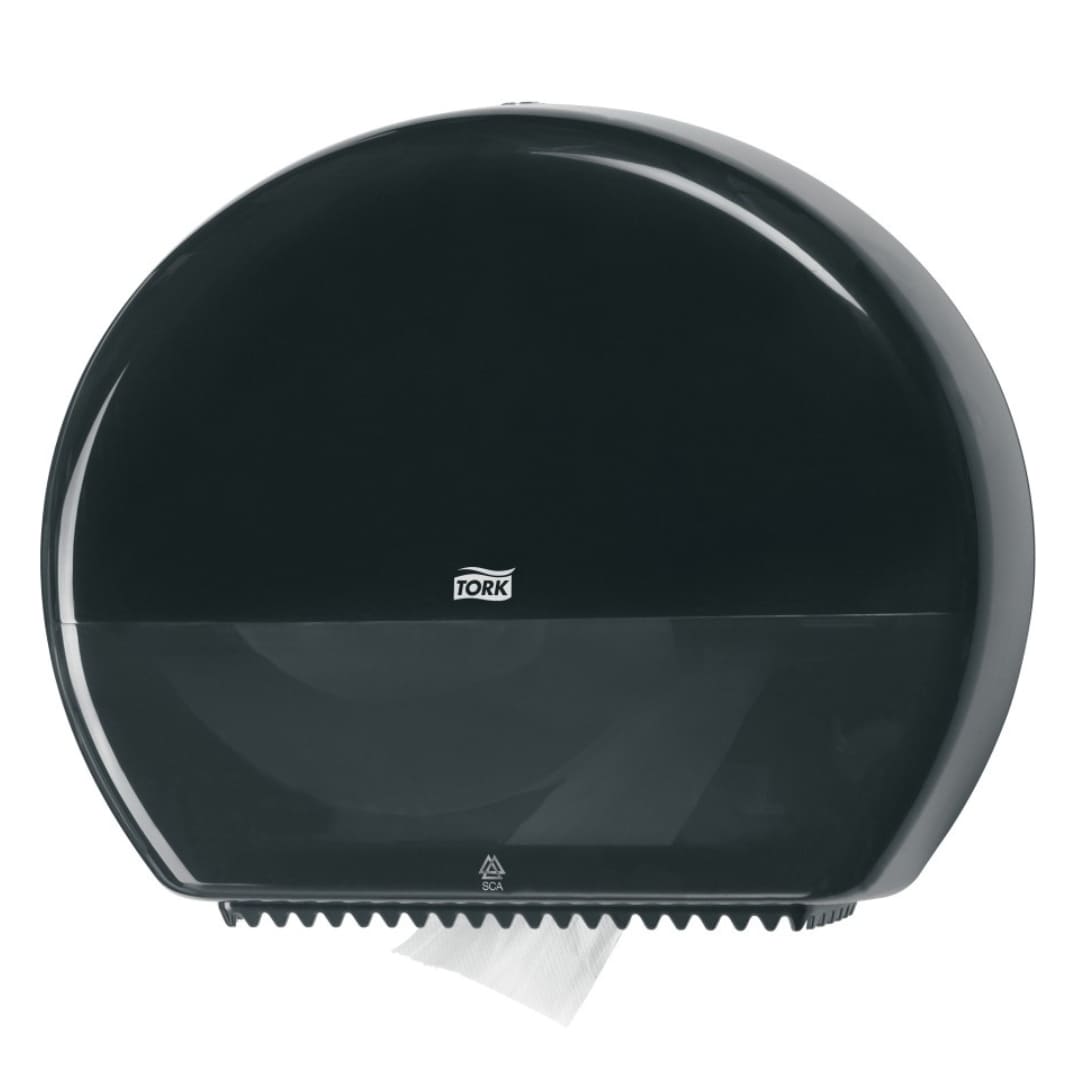 Tork T1 Jumbo Roll Toilet Tissue Dispenser Black 554038