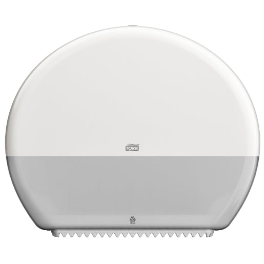 Tork T1 Jumbo Roll Toilet Tissue Dispenser White 554030