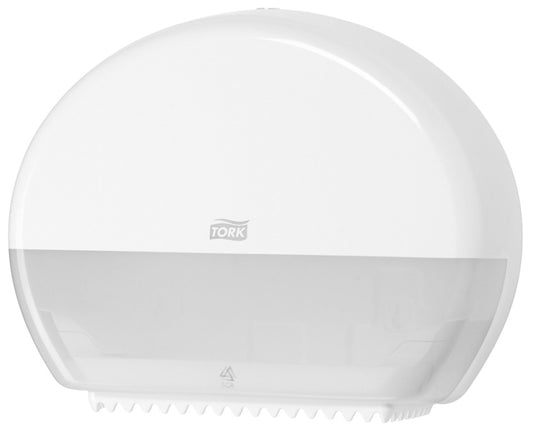Tork T2 Mini Jumbo Toilet Roll Dispenser White 555000