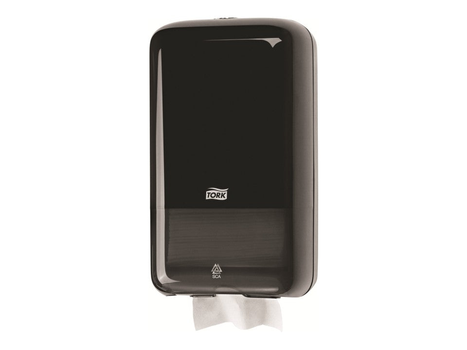 Tork T3 Toilet Paper Folded Dispenser Black 556008