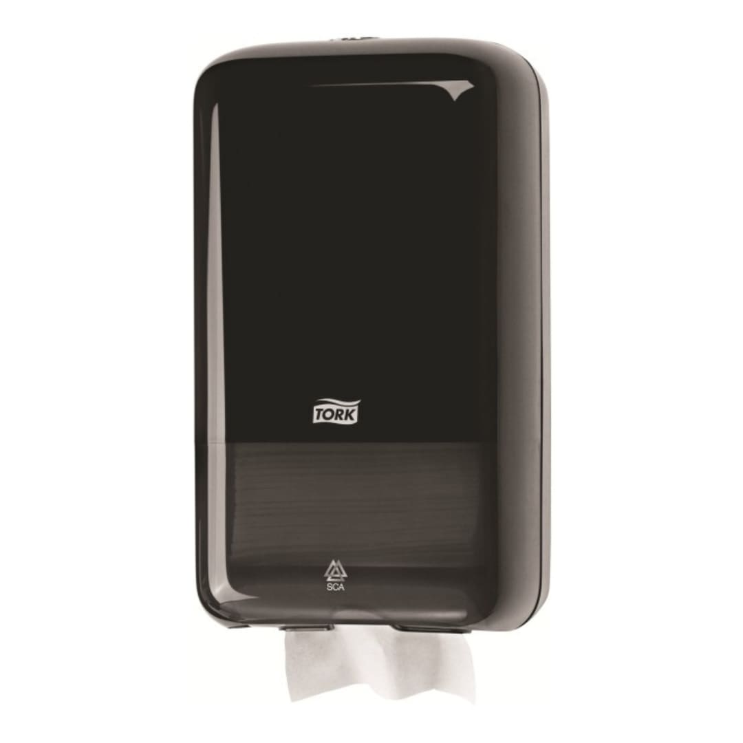 Tork T3 Toilet Paper Folded Dispenser Black 556008