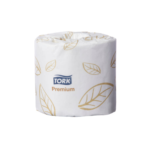 Tork T4 Premium Extra Soft Conventional Toilet Roll 2Ply White 280 Sheets per Roll 2170336 - Carton of 48 Rolls