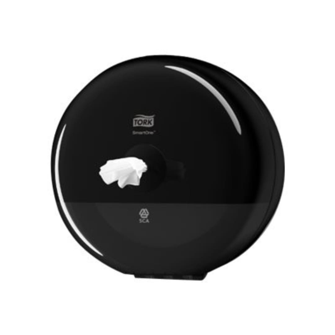Tork T9 Smartone Mini Toilet Elevation Dispenser Black 681008
