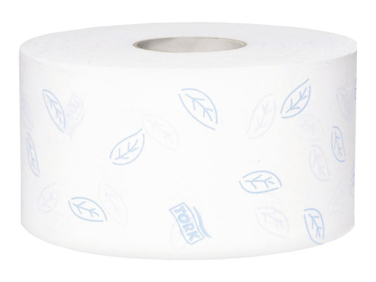 Tork Toilet Roll Premium Mini Jumbo Soft 2 Ply 110253 T2 170m White - Carton of 12 Rolls