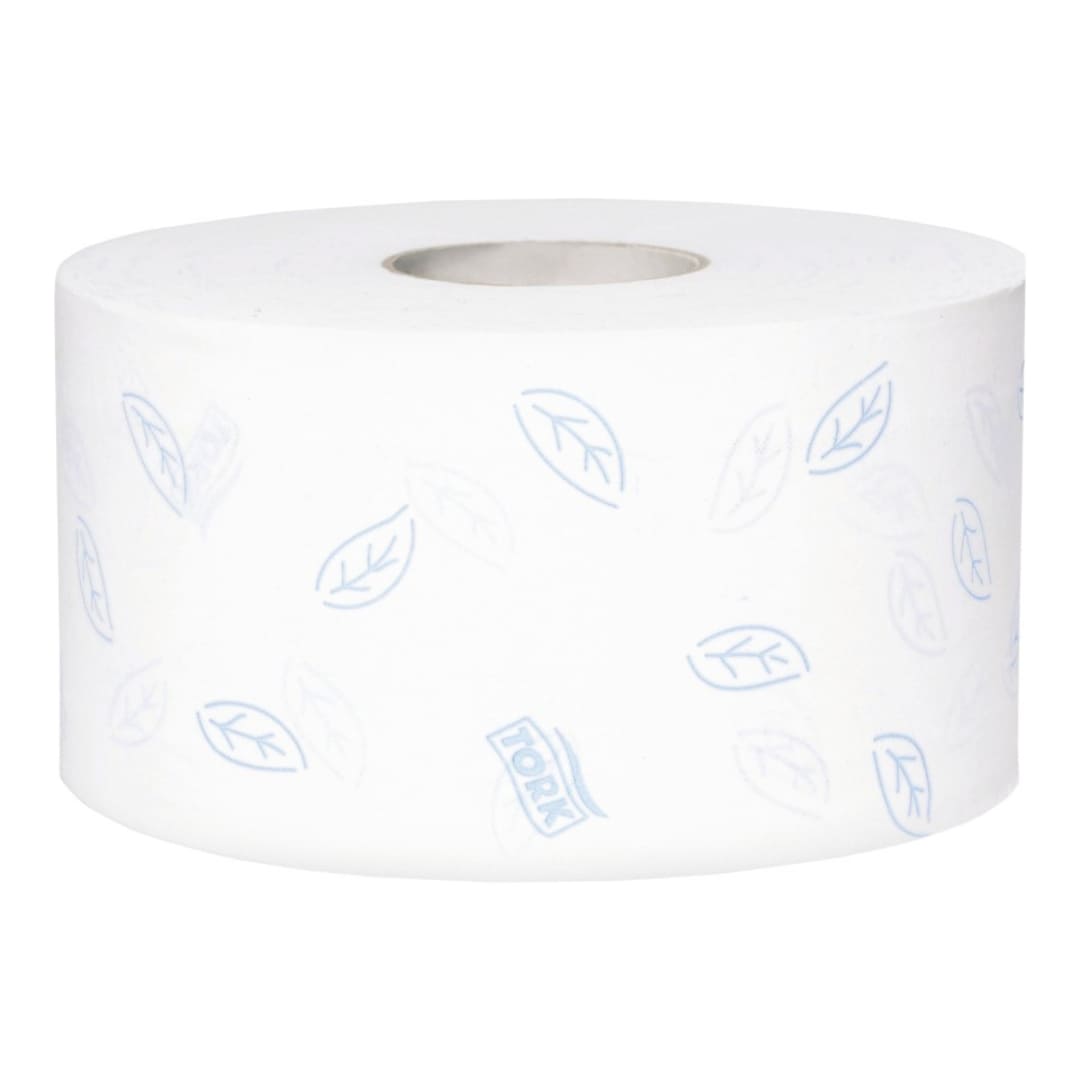 Tork Toilet Roll Premium Mini Jumbo Soft 2 Ply 110253 T2 170m White - Carton of 12 Rolls