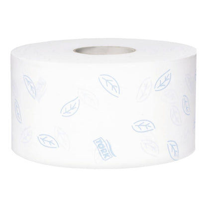 Tork Toilet Roll Premium Mini Jumbo Soft 2 Ply 110253 T2 170m White - Carton of 12 Rolls