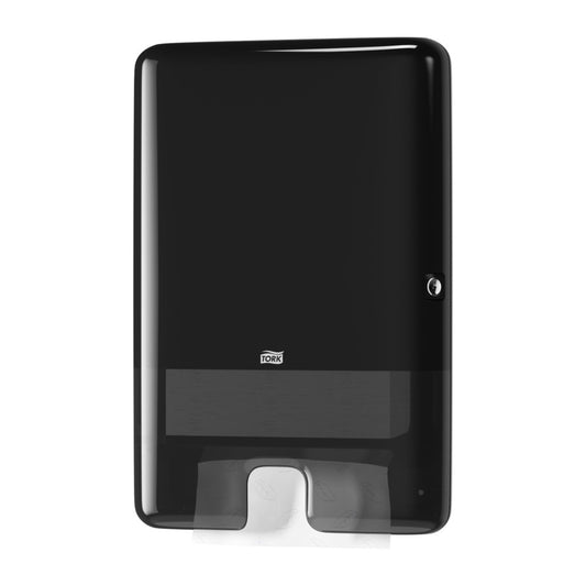 Tork Xpress Multifold Hand Towel Dispenser Elevation Black H2