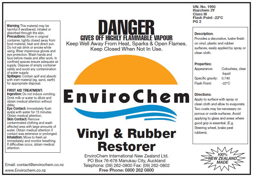 EnviroChem VINYL & RUBBER RESTORER