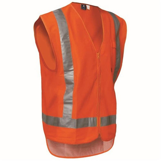 Vest TTMC-W17 Polyester Drop Tail - Orange