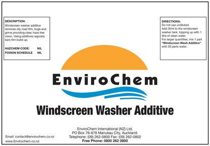 EnviroChem Windscreen Washer Additive