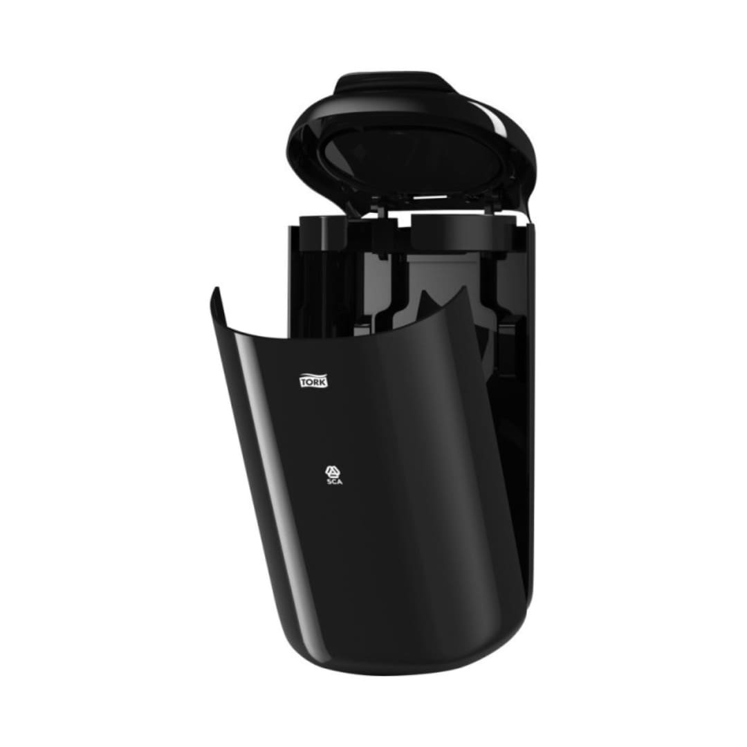 Tork B3 Rubbish Bin Black 16.7cm(w) x 33.8cm(d) 564008 - 5 Litre